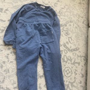 Miles size 6 blue boys sweatsuit